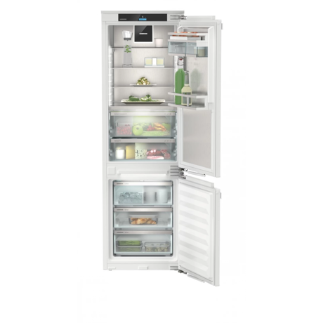 Combina frigorifica incorporabila Liebherr ICBNci 5183 Peak, BioFresh Professional si NoFrost, 55 cm, 246 l, HydroBreeze, SmartDeviceBox, InfinitySpring, IceMaker, LightTower, Clasa C